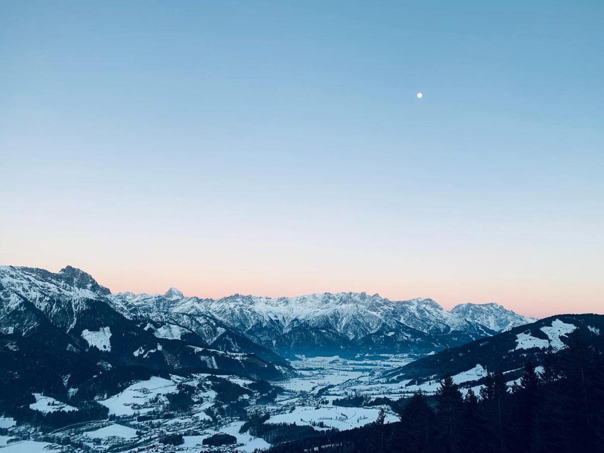 Bergblick Apartment Saalfelden Bagian luar foto